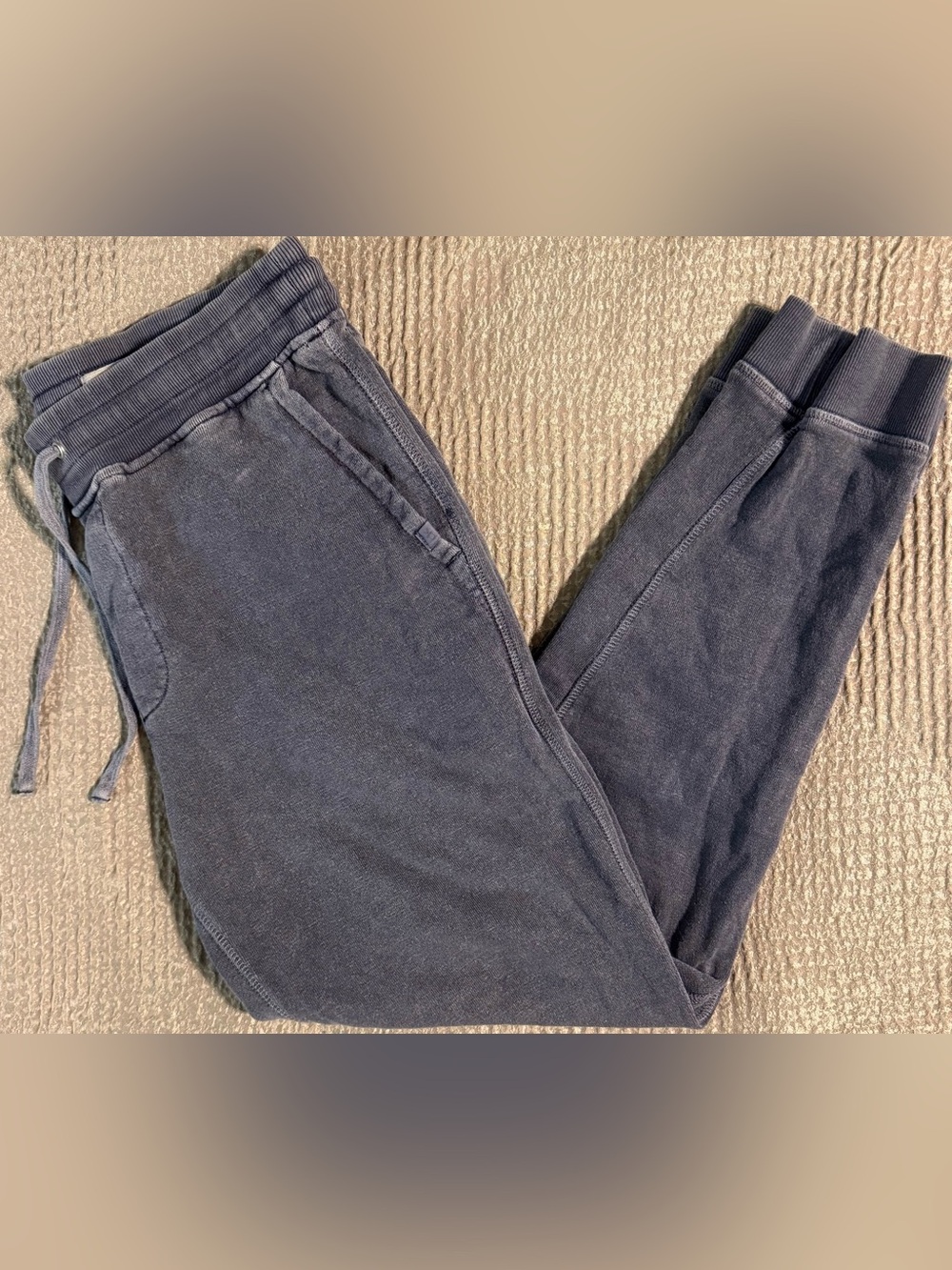 Outerknown Sur Sweatpants Joggers Mens Medium Hemp Organic Cotton Blue